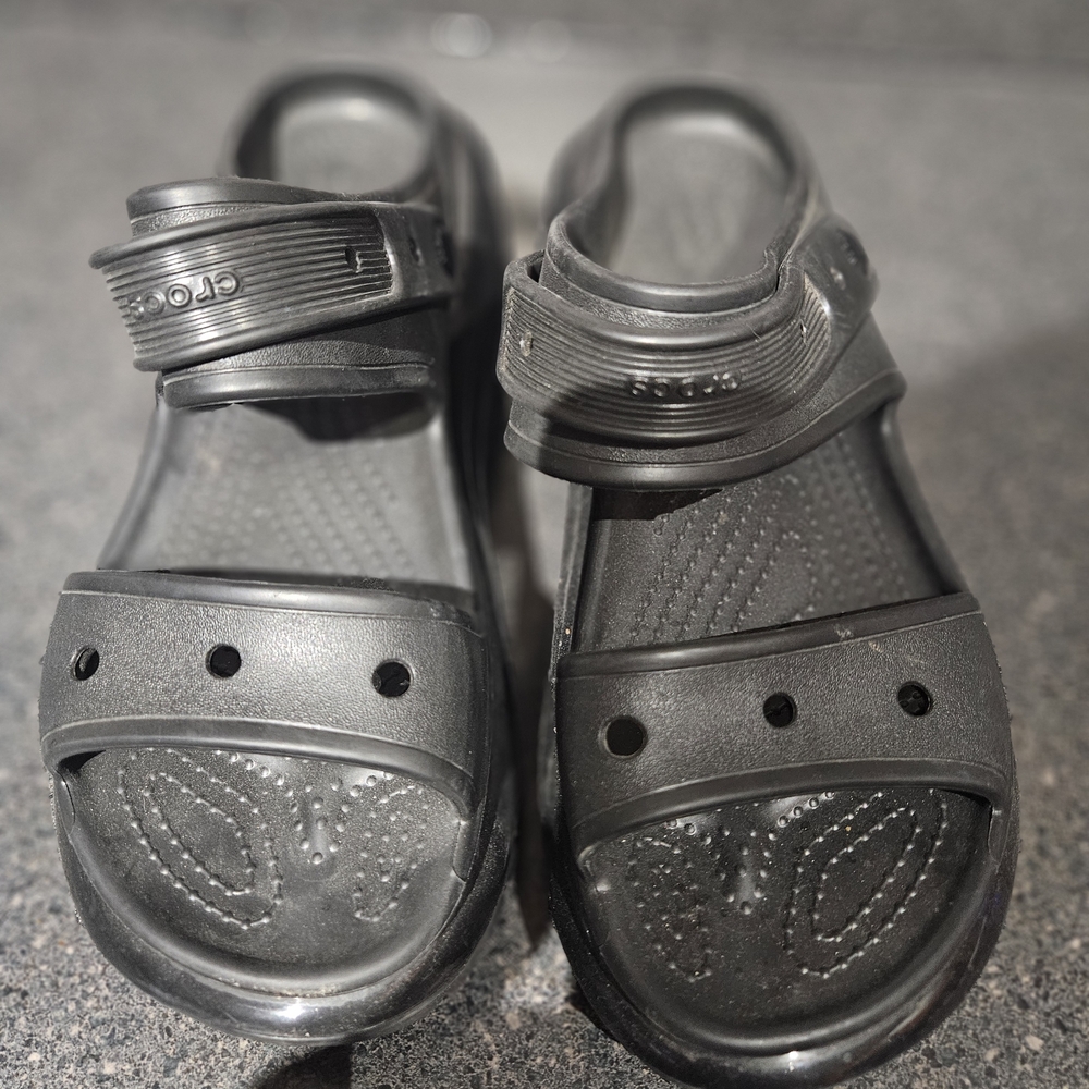 CROCS Black Women's Sandals